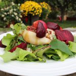 Beet and Pear Salad with Blue Cheese and Pecans