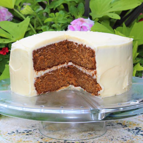 Carrot Cake With Cream Cheese Frosting