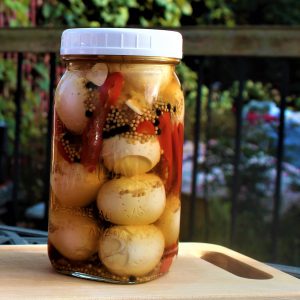 Pickled Eggs With Hot Peppers