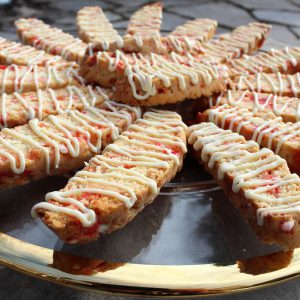 Candy Cane Biscotti