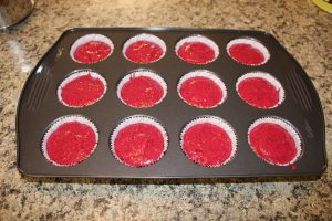 Baking Red Velvet Beet Cupcakes