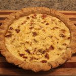 Savoury Cottage Cheese Pie With Sundried Tomatoes